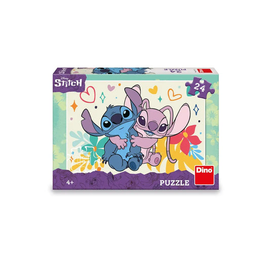 Puzzle - Stitch si Angel (24 piese)