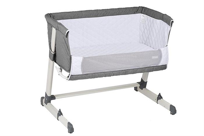 BabyGo – Patut co-sleeper 2 in 1 Together Grey
