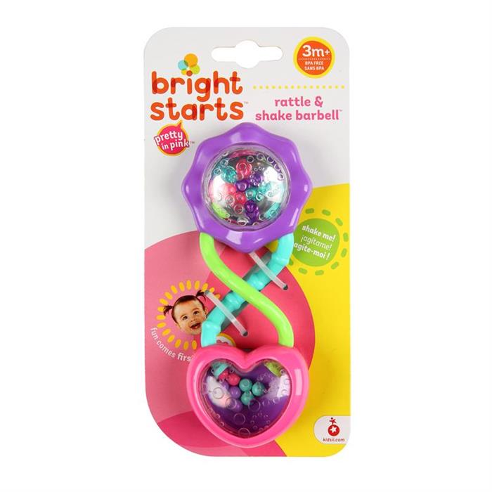 Bright Starts - Jucarie scutura si priveste Rattle & Shake