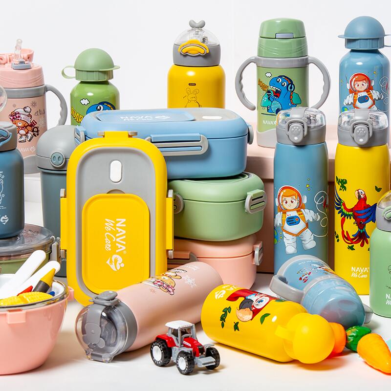 Lunchbox Nava We care 800 ml roz