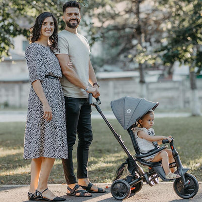 Tricicleta multifunctionala Coccolle Alegra Turquoise tide