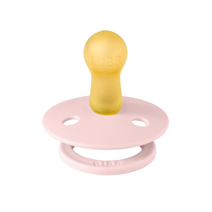 BIBS - Suzeta Colour Latex, tetina rotunda, 6 luni +-Blossom