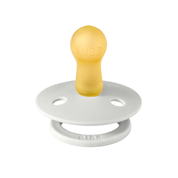 BIBS - Suzeta Colour Latex, tetina rotunda, 6 luni +-Haze