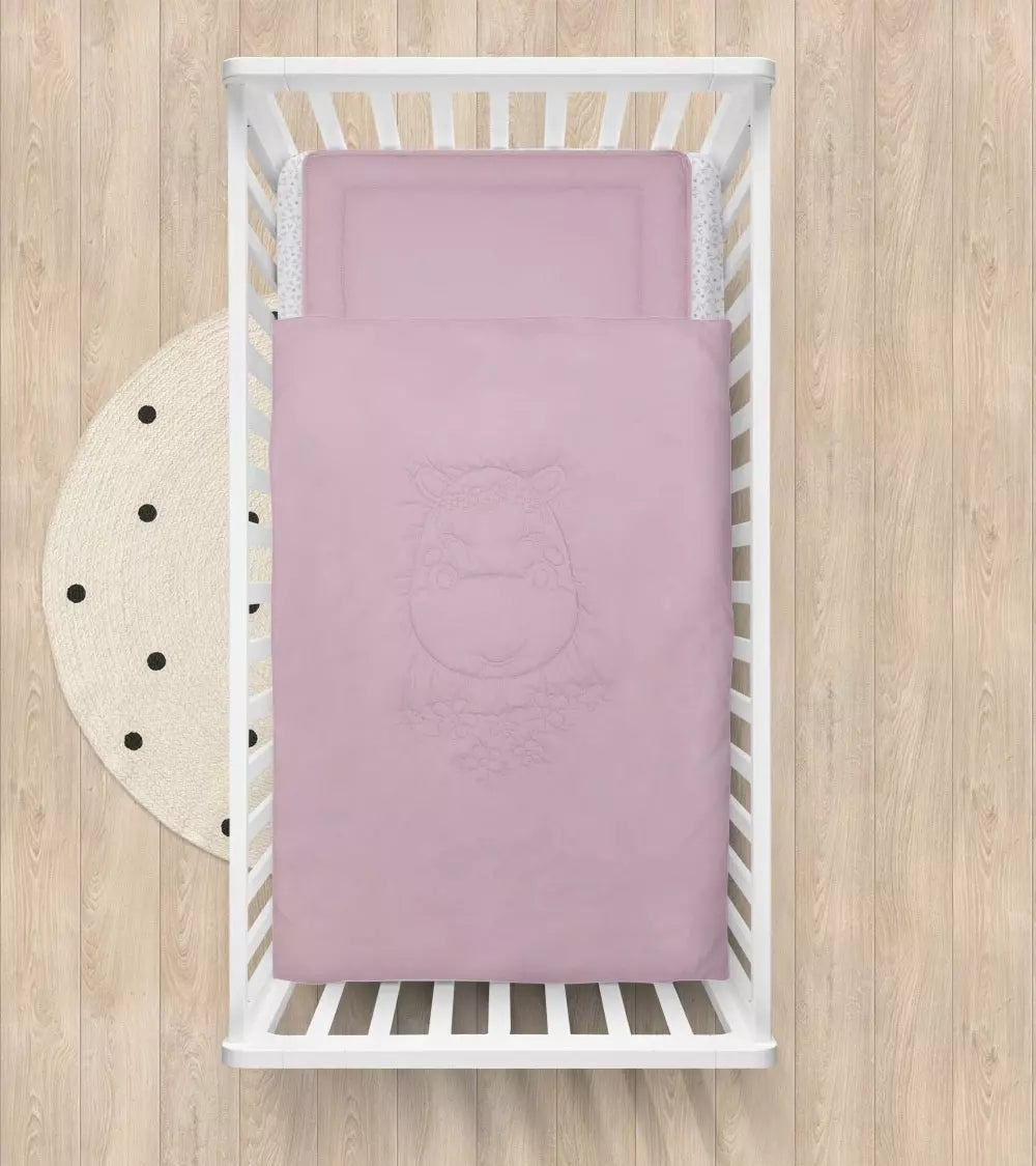 Lenjerie Cu Umplutura Animals&Love Hippo A001