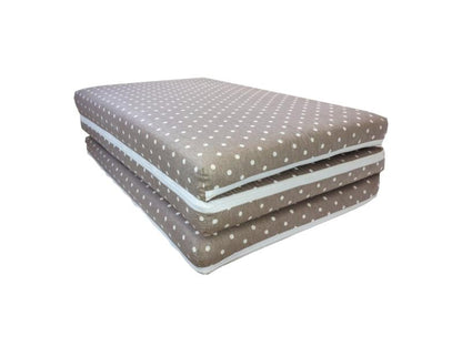 Saltea Pliabila Spuma Poliuretanica 120x60x5 cm - Buline Bej