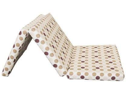 Saltea Pliabila Spuma Poliuretanica 120x60x5 cm - Maro