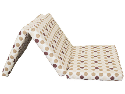 Saltea Pliabila Spuma Poliuretanica 120x60x5 cm - Maro