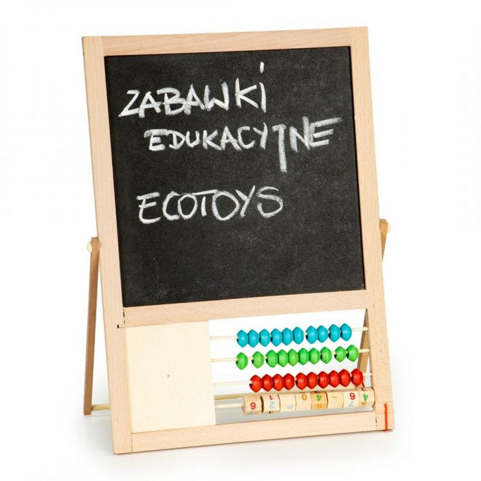 Tabla educationala cu abac si numere Ecotoys MB385