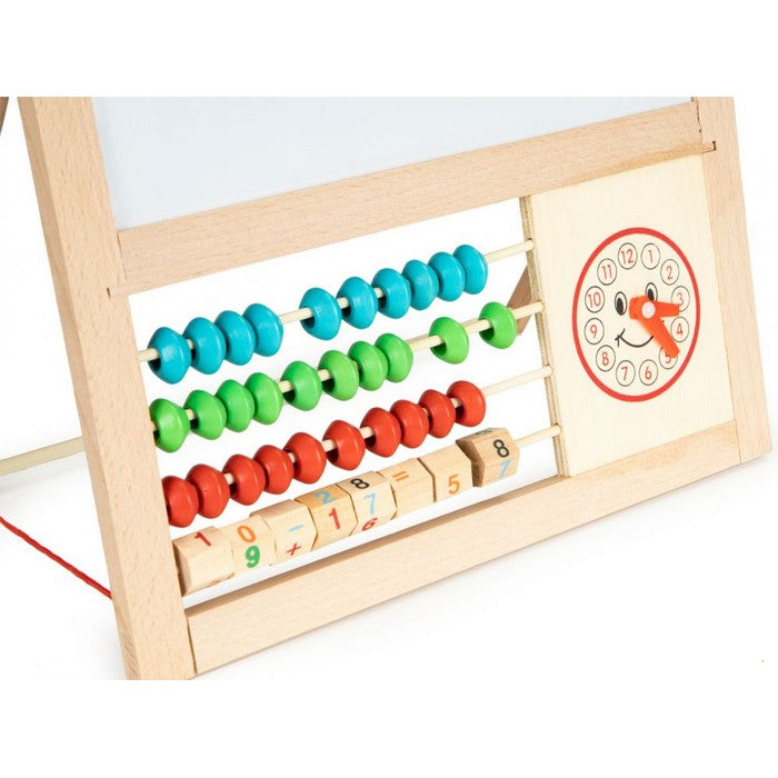 Tabla educationala cu abac si numere Ecotoys MB385