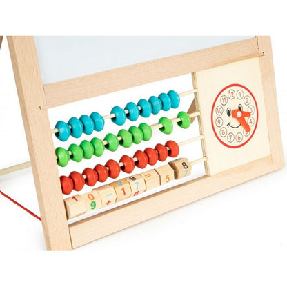 Tabla educationala cu abac si numere Ecotoys MB385