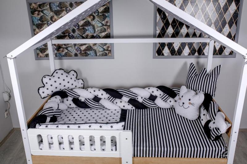 Lenjerie MyKids Montessori 6 Piese PS109 95x195 cm