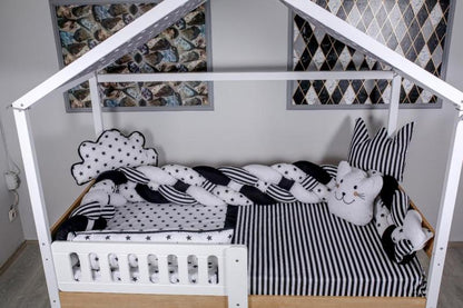 Lenjerie MyKids Montessori 6 Piese PS109 95x195 cm