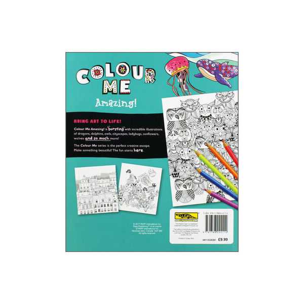 Carte de colorat Colour Me Amazing Alligator AB3411COCB1