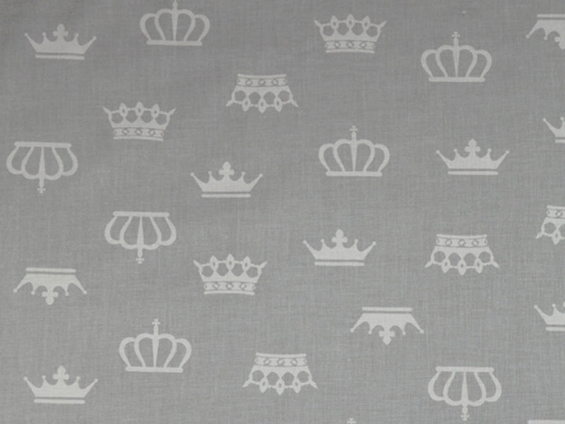 Lenjerie MyKids Coronite Gri 4 Piese 140x70