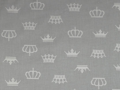 Lenjerie MyKids Coronite Gri 4 Piese 140x70