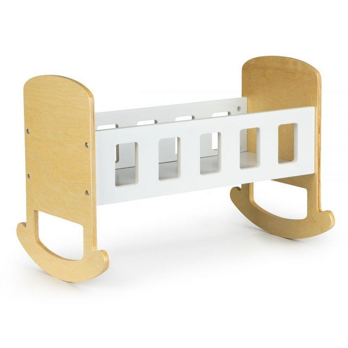 Patut balansoar din lemn pentru papusi Ecotoys ESC-W-0195