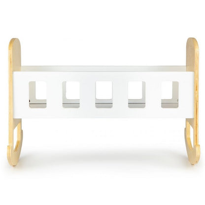 Patut balansoar din lemn pentru papusi Ecotoys ESC-W-0195