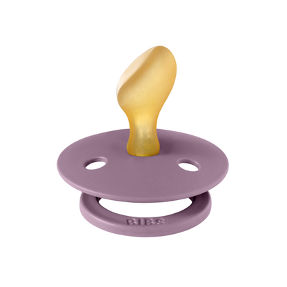 BIBS - Suzeta Colour Latex, tetina anatomica, 6 luni +-Mauve