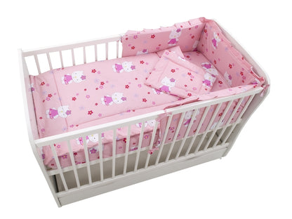 Lenjerie MyKids Kitty 5 piese 140x70 cm