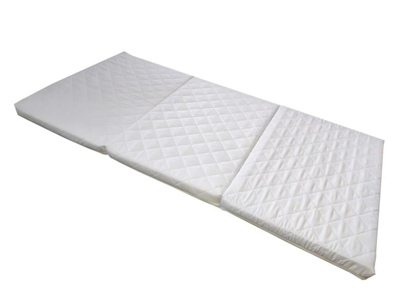 Saltea Pliabila Spuma-Cocos 120x60x5 cm - Husa Microfibra Matlasata