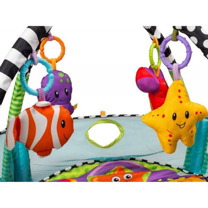 Salteluta de joaca cu bile Ecotoys 88967 Brosca Testoasa - Verde