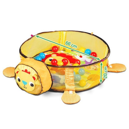 Salteluta de joaca cu bile Ecotoys 88969 Leu