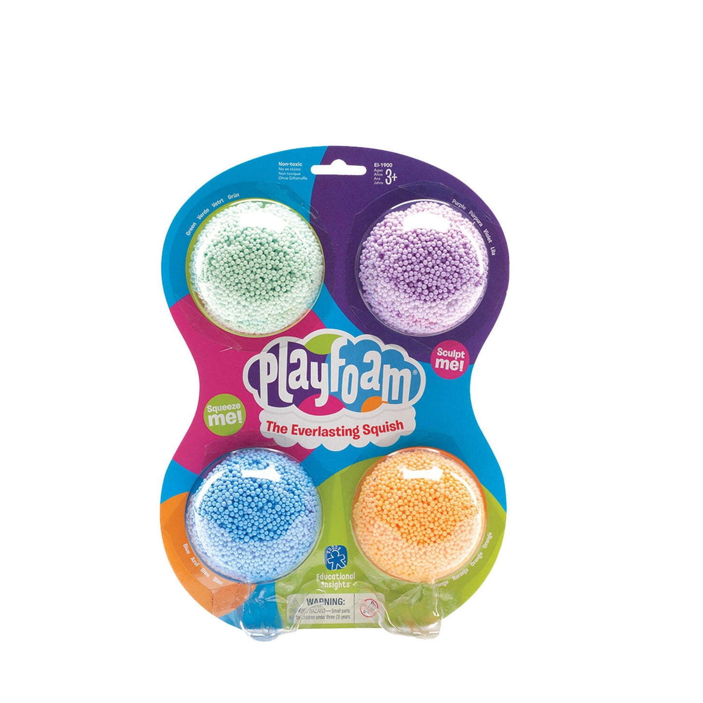 Spuma de modelat Playfoam™ - Set 4 culori