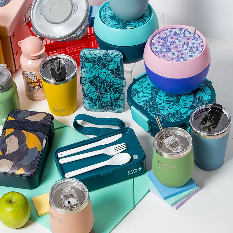 Lunchbox Nava WE care 650 ml gri