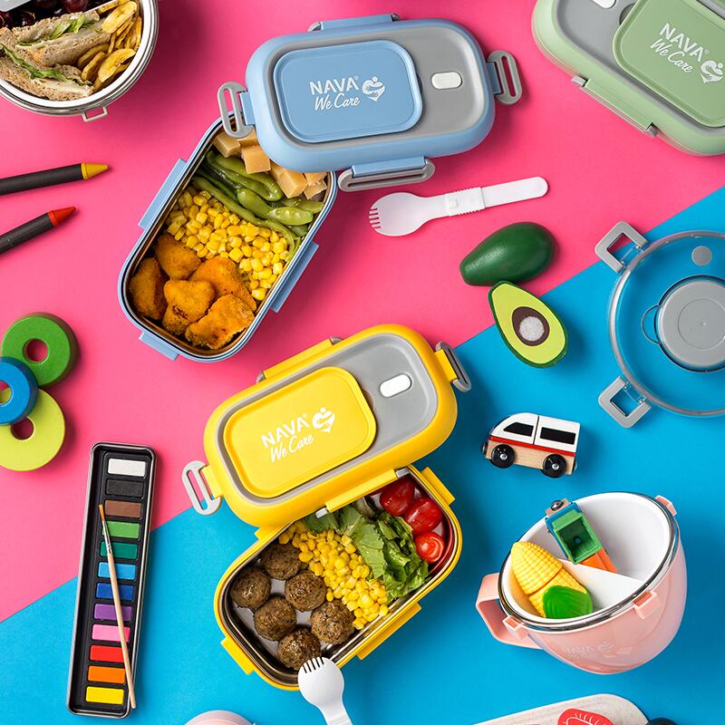 Lunchbox Nava We care 800 ml verde