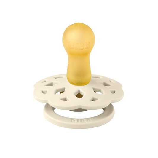 BIBS - Suzeta Boheme Latex, tetina rotunda, 6 luni +