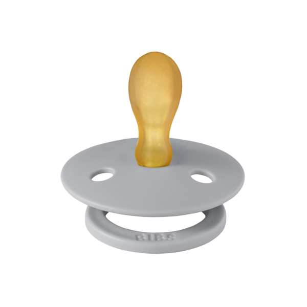 BIBS - Suzeta Colour Latex, tetina simetrica, 6 luni +-Cloud