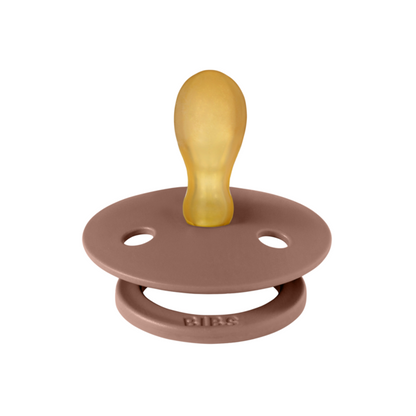 BIBS - Suzeta Colour Latex, tetina simetrica, 6 luni +-Woodchuck