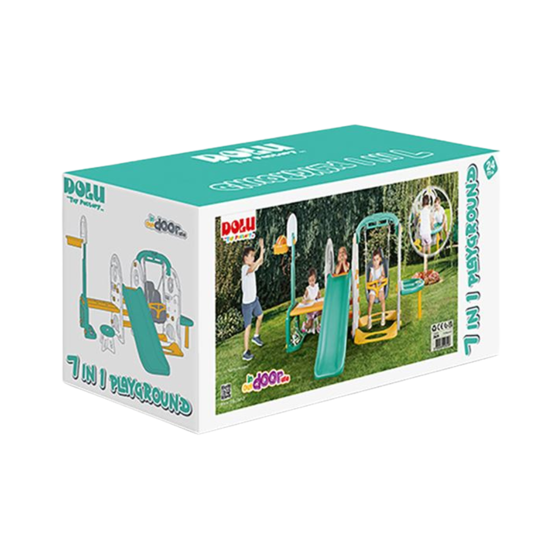 Centru de joaca 7 in 1 - Pastel