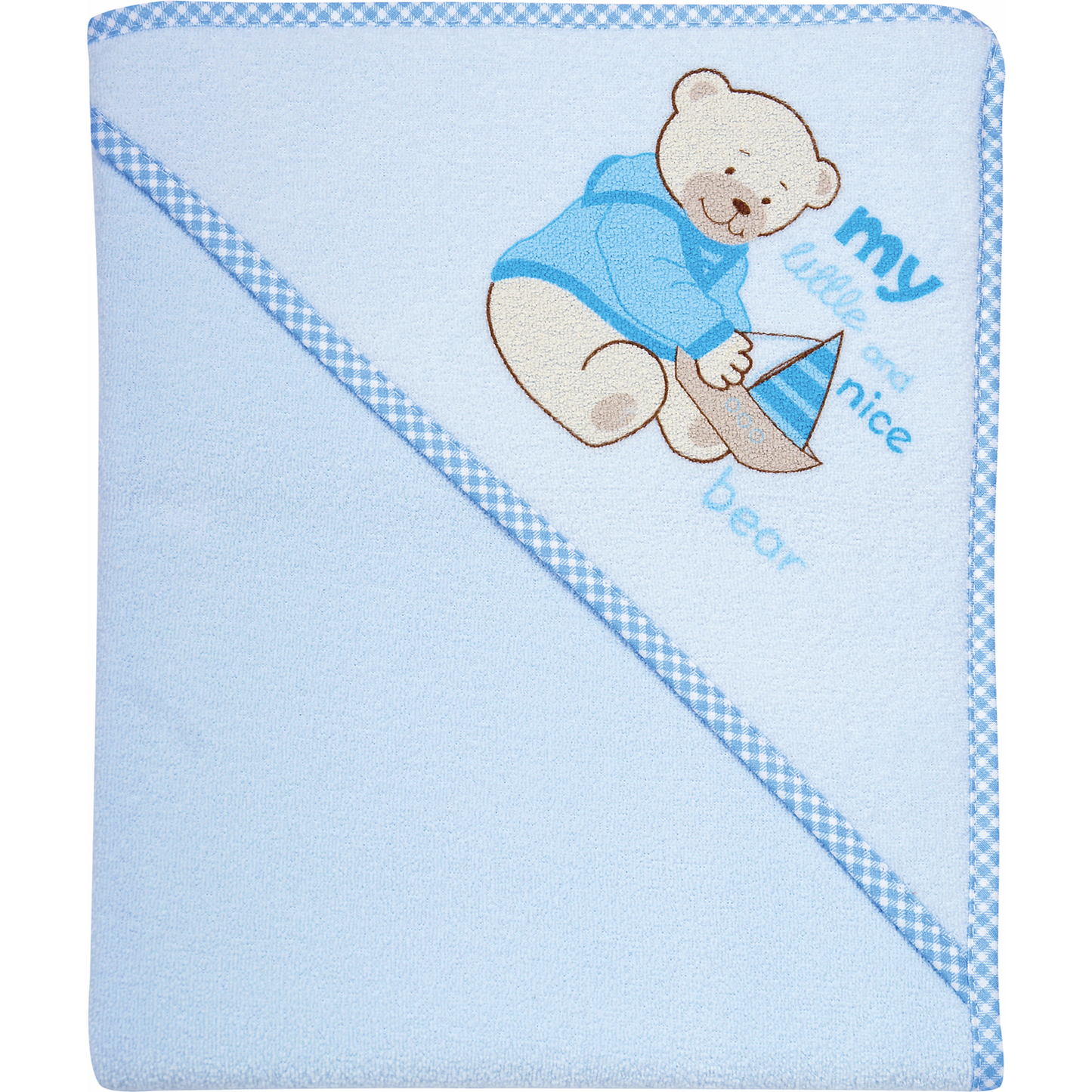 Prosop de baie cu gluga Terry 80 x 80 Womar Zaffiro AN-TR-80