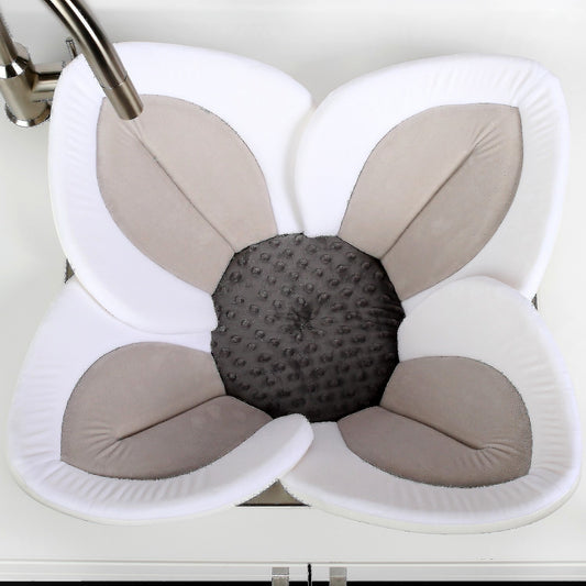 Cadita de plush si salteluta de joaca Lotus BloomingBath BB105L