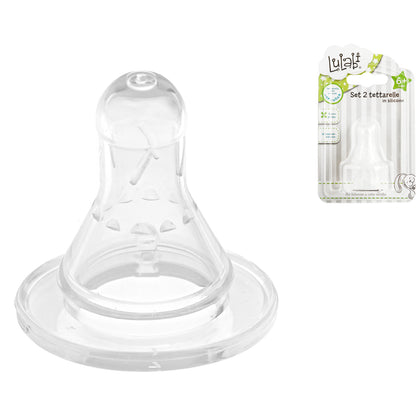 Set tetine de silicon cu flux variabil Lulabi 8090004