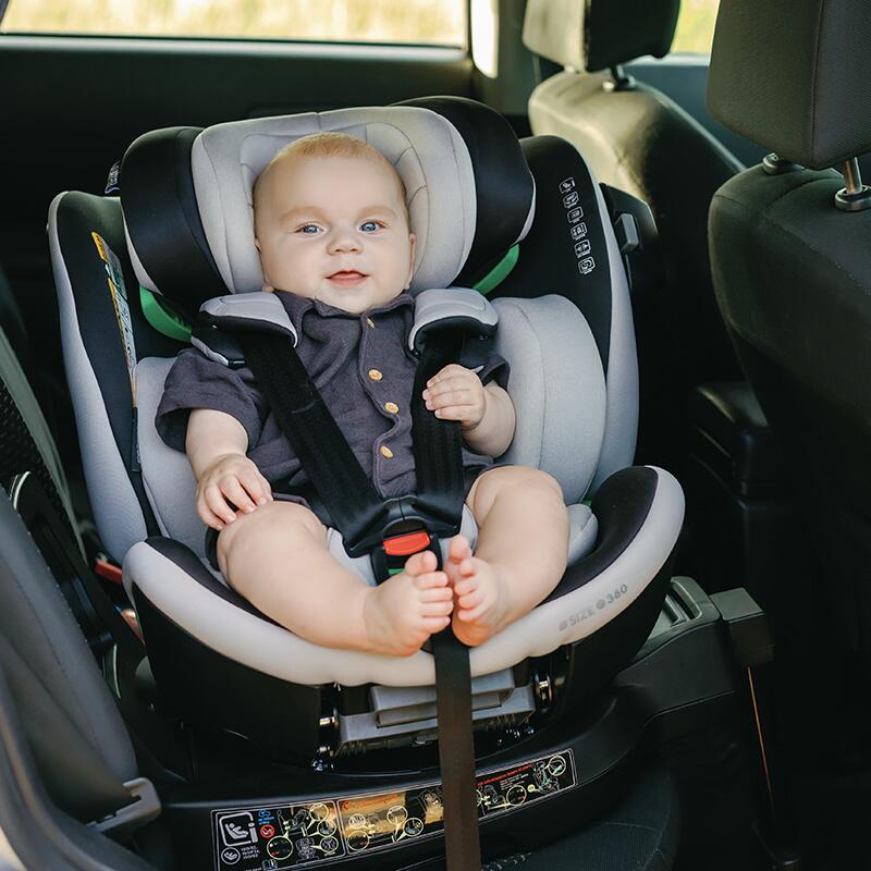 Scaun auto iSize 40-150 cm Coccolle Mago Greenstone