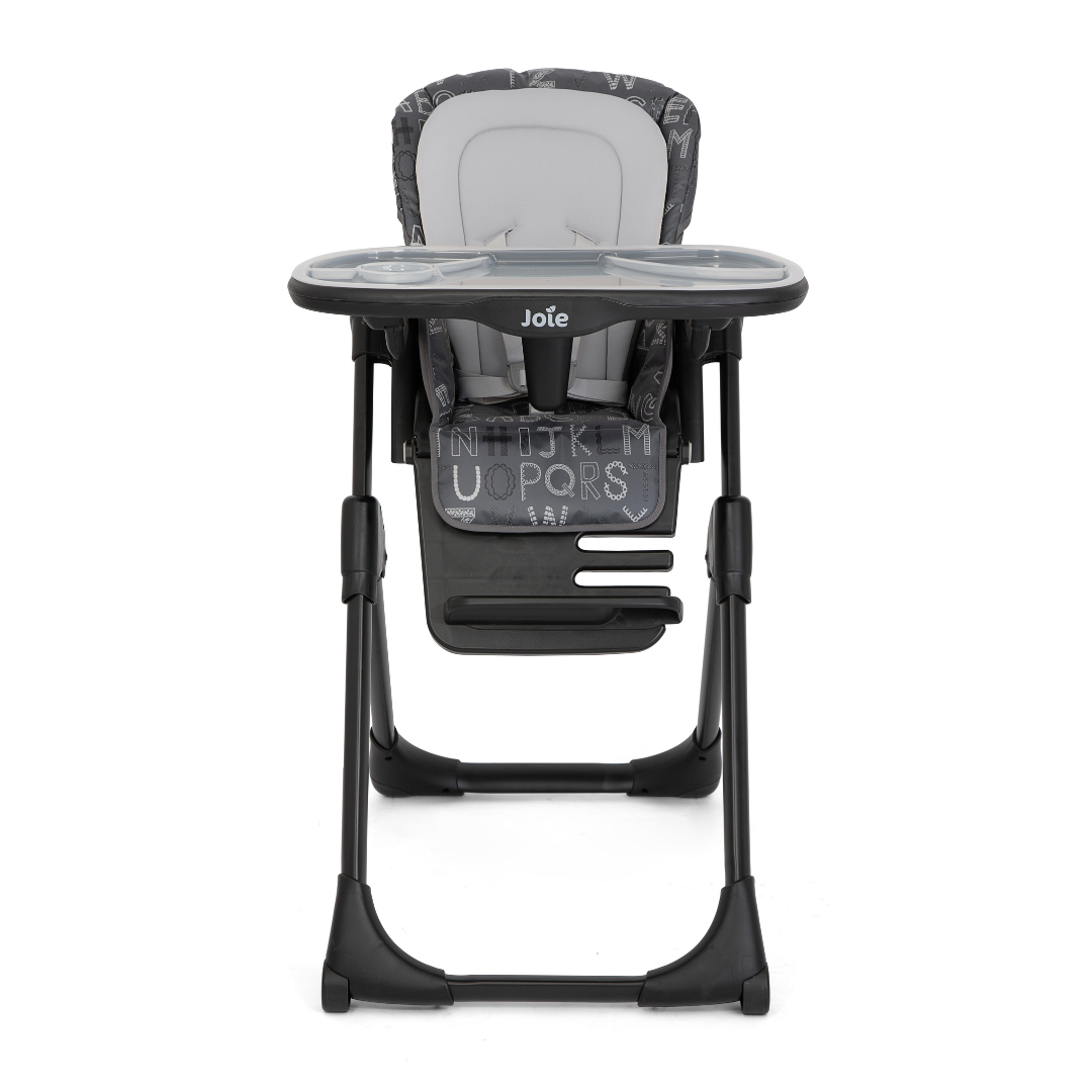 Joie - Scaun de masa Mimzy Recline ABC Charcoal, nastere - 15 kg