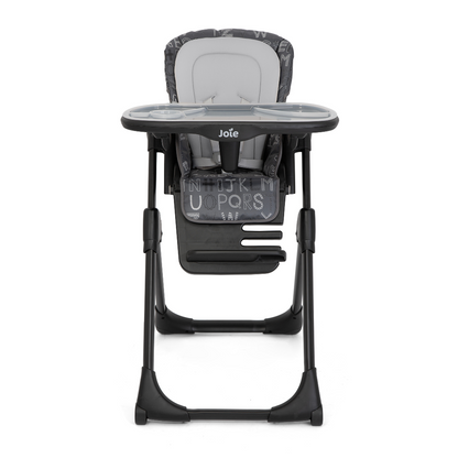 Joie - Scaun de masa Mimzy Recline ABC Charcoal, nastere - 15 kg