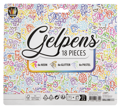 Set 18 pixuri cu gel