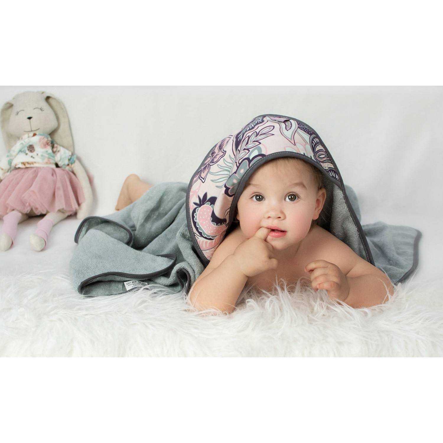 Prosop de baie cu gluga 100x100 cm Infantilo IF19055