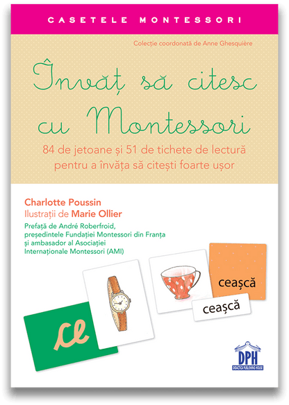 Casetele Montessori - Invat sa citesc cu Montessori