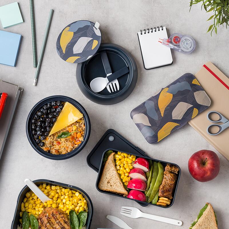 Caserola rotunda Nava We care 800 ml albastru