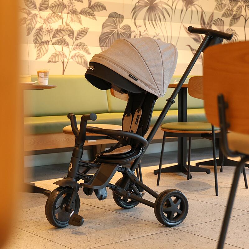 Tricicleta ultrapliabila Qplay Nova Niello Albastru