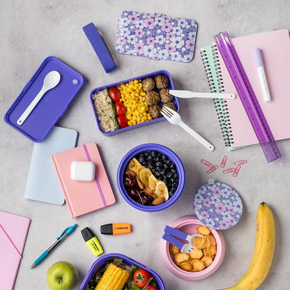 Lunchbox Nava We care 650 ml violet