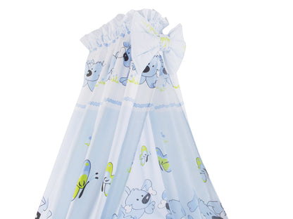 Lenjerie MyKids Catelus Albastru 5 Piese 120x60 cm