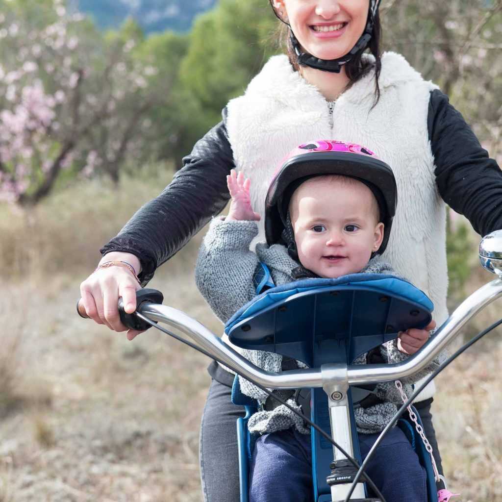 Scaun bicicleta copii SafeFront Deluxe,  Pozitie montare Centru, 15 Kg WeeRide WR10