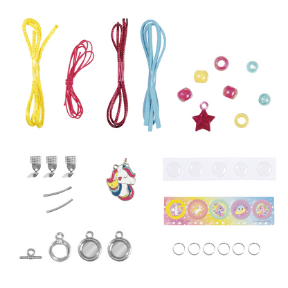 Set creativ 2 in 1 - Bijuterii & gentuta unicorni