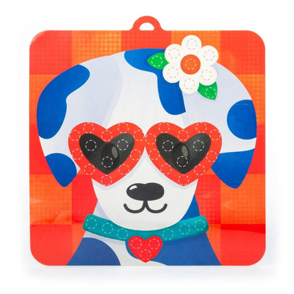 Set creativ cu pompoane - Imbraca animalutele