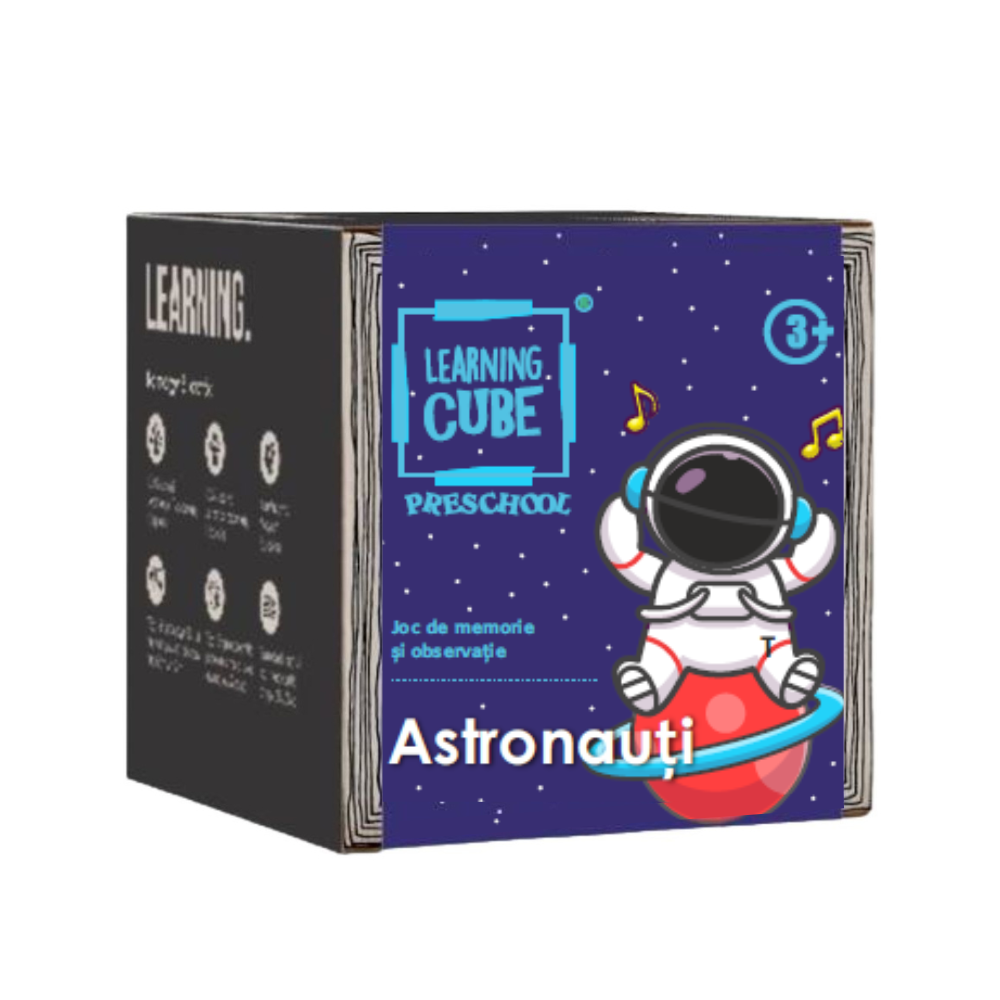 Joc de atentie Learning Cube® - Astronauti